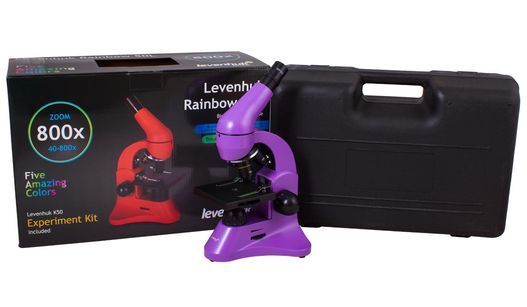 Мікроскоп Levenhuk Rainbow 50L Amethyst\Аметист
