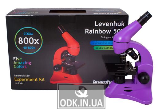 Microscope Levenhuk Rainbow 50L Amethyst \ Amethyst