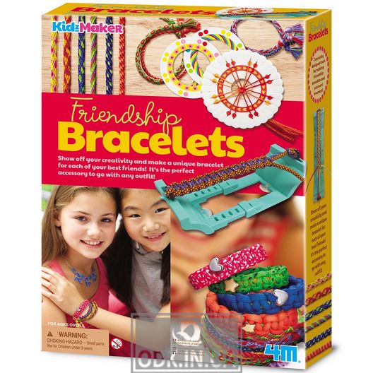 Set for creating jewelry 4M Friendship Bracelet (00-04728)