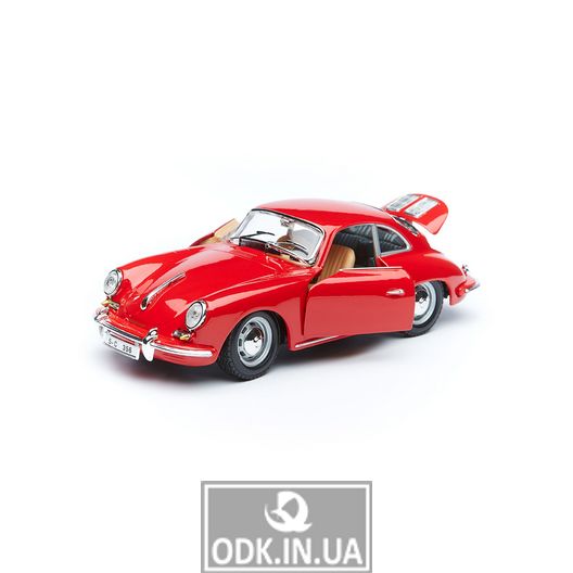 Car model - Porsche 356B (1961) (assorted ivory, red, 1:24)