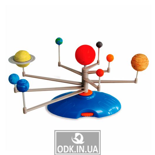 Model of the Solar system by hand Edu-Toys with paints (GE046)
