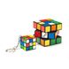 Rubik's Classic Pack 3x3 Puzzle Set - Cube and Mini Cube (with Ring)