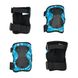 Protective set of elbows and knee pads MICRO - Blue (M)
