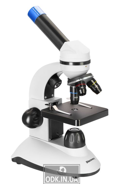 Digital Discovery Nano Polar microscope with book