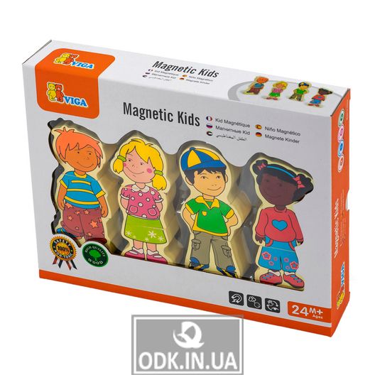 Set of magnetic figures Viga Toys Children (59699VG)