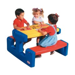 Picnic Game Table - Bright Colors (Blue)