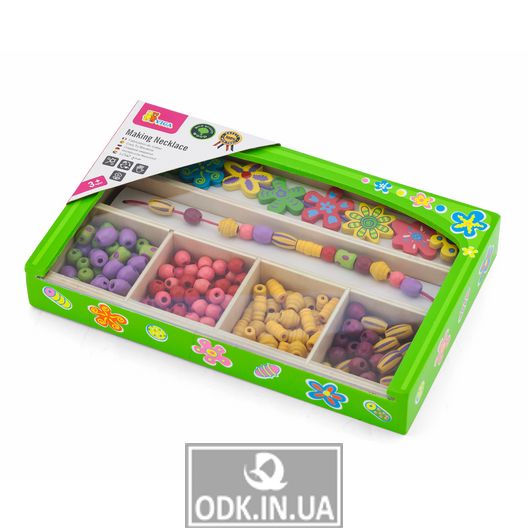 Набор для творчества Viga Toys Ожерелье из цветов (52730)