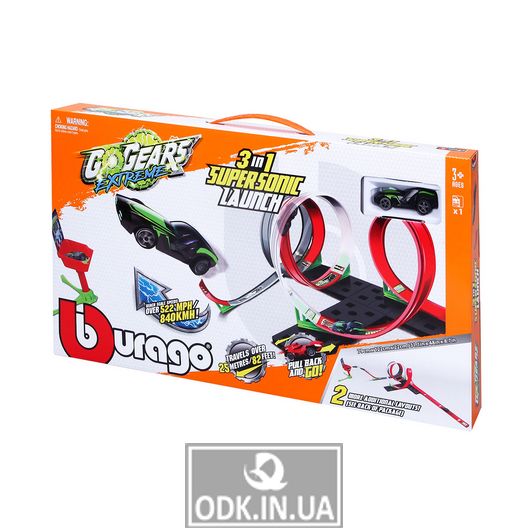 Game set "Supersonic launch 3 in 1"