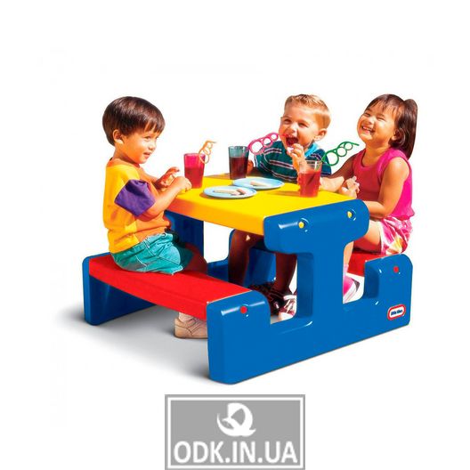 Ігровий столик для пікніка - Яскраві кольори (синій)