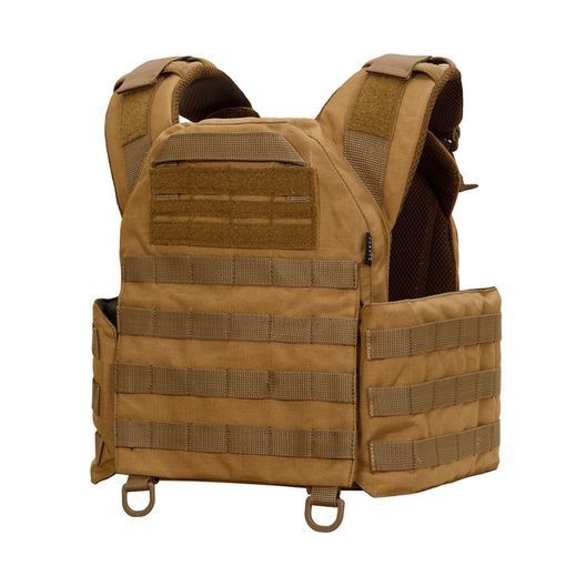 Плитоноска Warmor gen.3 XL+ Чорна зі системою швидкого скидання з підсумками. (Великого розміру)