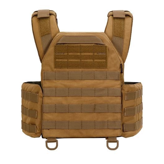 Плитоноска Warmor gen.3 XL+ Чорна зі системою швидкого скидання з підсумками. (Великого розміру)