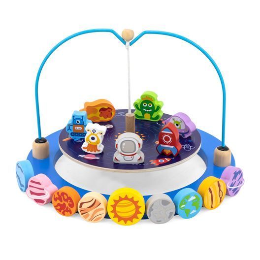 Дерев'яна гра-баланс Viga Toys Космос (44580)