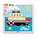 Wooden puzzle Viga Toys Ship, 9 el. (51445)