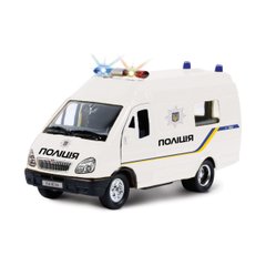 Car model - GAZELLE POLICE (light, sound system in Ukrainian)