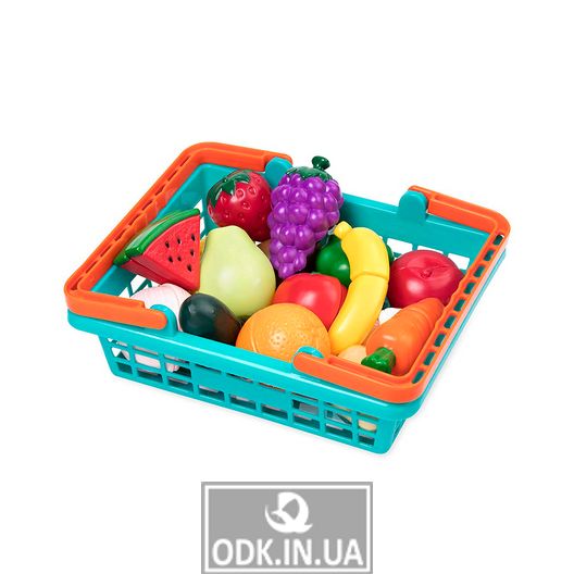 Game Set For Two Vegetables-Fruit Velcro