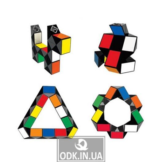 Головоломка Rubik's - Змійка (Різнокольорова)