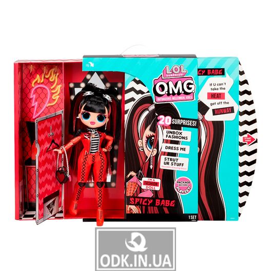 Ігровий набір з лялькою L.O.L. Surprise! серії O.M.G." S4 - Спайсі-Леді"