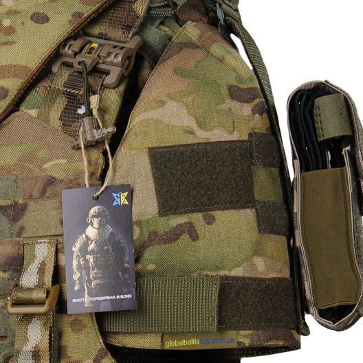 Тактичний жилет - плитоноска (чохол) Warmor gen.3 з підсумками під АК і швидким бічним і верхнім скиданням (без плит) мультикам (00000002266)
