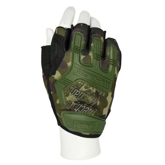 Тактичні безпалі рукавички Mechanix, розмір L, Мультикам, L