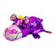 Soft Toy With Sequins 2 In 1 - ZooPryatki - Giraffe Hippopotamus (30 Cm)