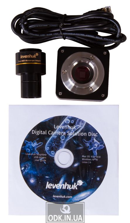 Microscope digital Levenhuk MED D20T, trinocular