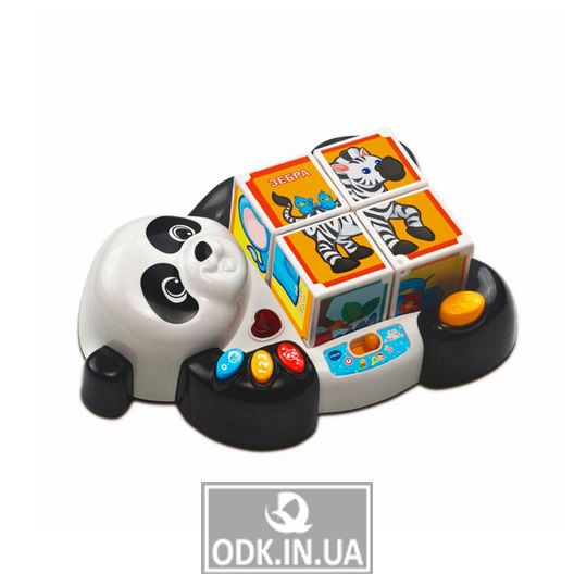 Educational puzzle toy - Panda and friends