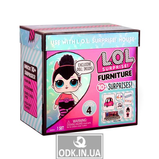 Game set with LOL Surprise doll! furniture series "- Peppermint"