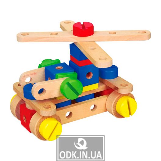 Дерев'яний конструктор Viga Toys 53 ел. (50490)