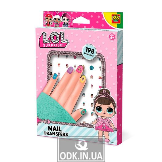 Набір наліпок для нігтів серії L.O.L SURPRISE! - Модний лук