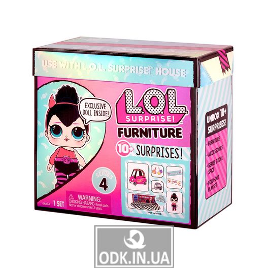 Ігровий набір з лялькою L.O.L. Surprise! серії Furniture" - Перчинка"