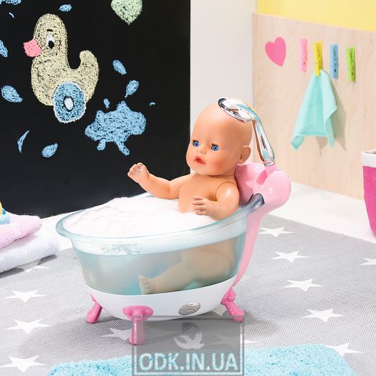 Интерактивная Ванночка Для Куклы Baby Born - Веселое Купание (Свет, Звук)