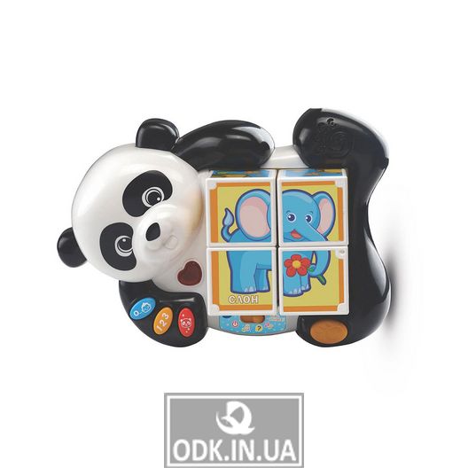 Развивающая игрушка-пазл - Панда и друзья