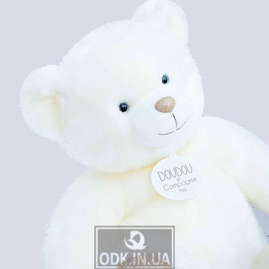 М'яка іграшка Doudou – Ведмедик білий (40 cm)