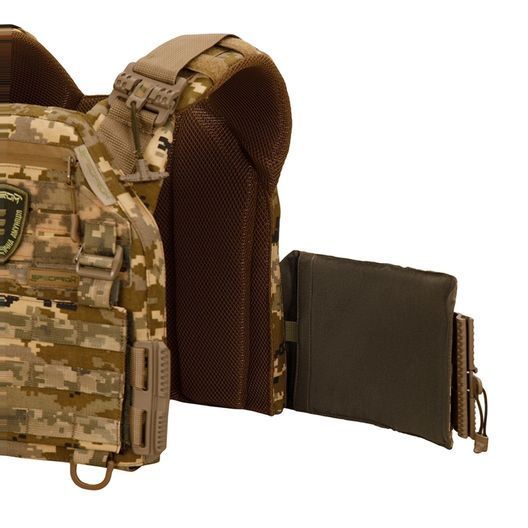 Плитоноска Warmor gen.3 Pro Max XL Піксель ММ14. Система швидкого скидання. 7 підсумок. (Великого розміру)