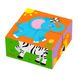 Wooden cubes puzzle Viga Toys Animals (50836)