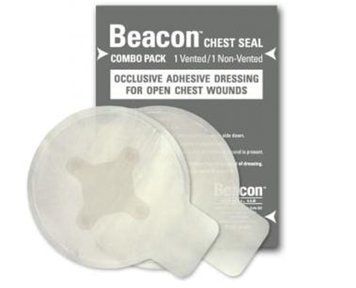 Пов'язка оклюзійна Beacon Chest Seal Combo Pack (вентильована + невентильована)