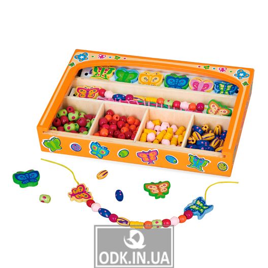 Набор для творчества Viga Toys Ожерелье из бабочек (58550)