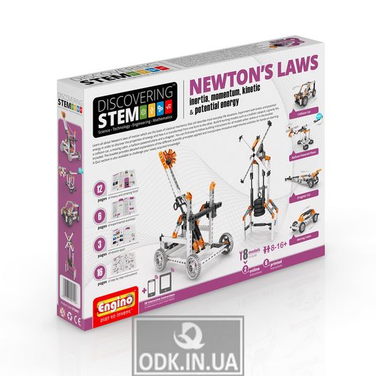 Конструктор Серии Stem - Законы Ньютона: Инерция, Движущая Сила, Энергия