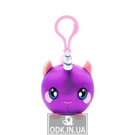 Fragrant Soft Toy Squeezamals S3 - Unicorn Lina (On Clips)