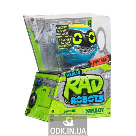 Інтерактивна Іграшка-Робот Really R.A.D. Robots - Yakbot (Синій)