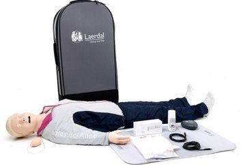 Манекен повноростовий Laerdal Resusci Anne QCPR AED with Airway Head