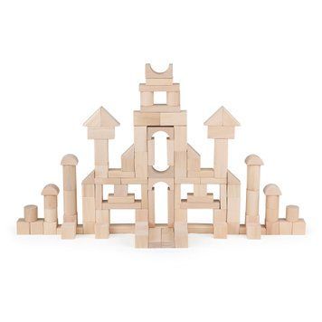Дерев'яний кубики Viga Toys нефарбовані, 100 шт., 3 см (51623)