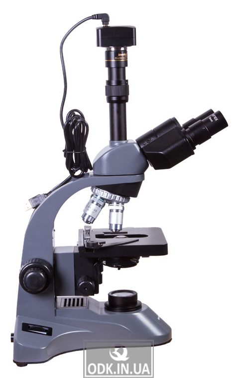 Мікроскоп цифровий Levenhuk D740T, 5,1 Мпікс, тринокулярний