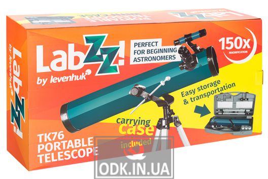 Телескоп Levenhuk LabZZ TK76 з кейсом