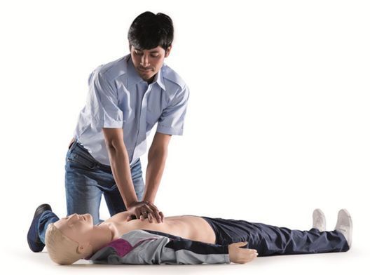 Манекен повноростовий Laerdal Resusci Anne QCPR AED with Airway Head