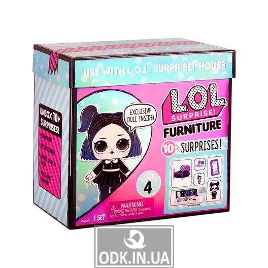 Игровой набор с куклой LOL Surprise! серии Furniture" - Леди-Сумерки"