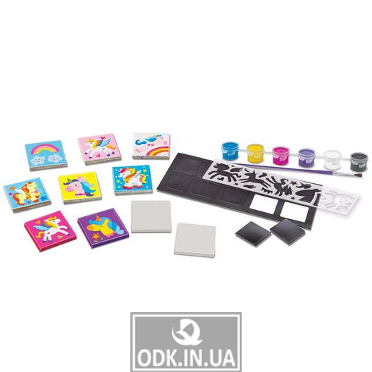 Set for coloring of magnets 4M Unicorns (00-04740)