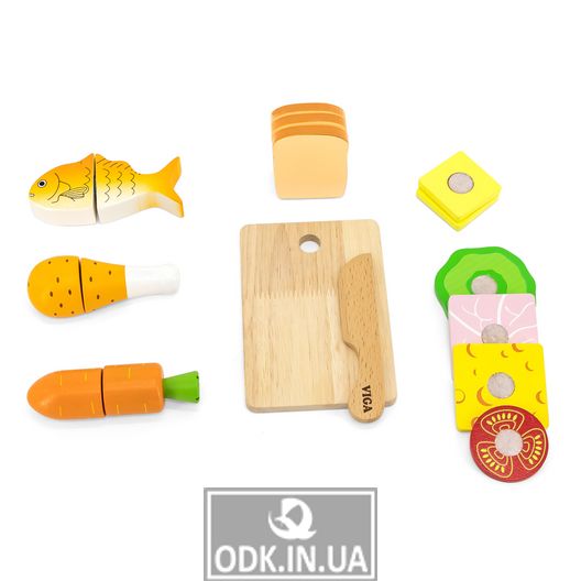 Игрушечные продукты Viga Toys Обед (44542)