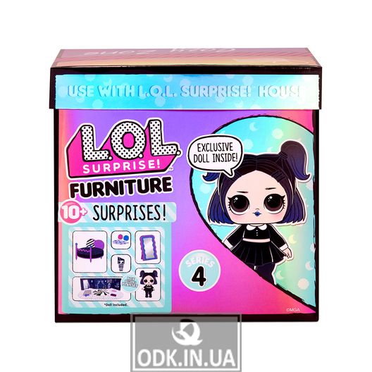 Игровой набор с куклой LOL Surprise! серии Furniture" - Леди-Сумерки"