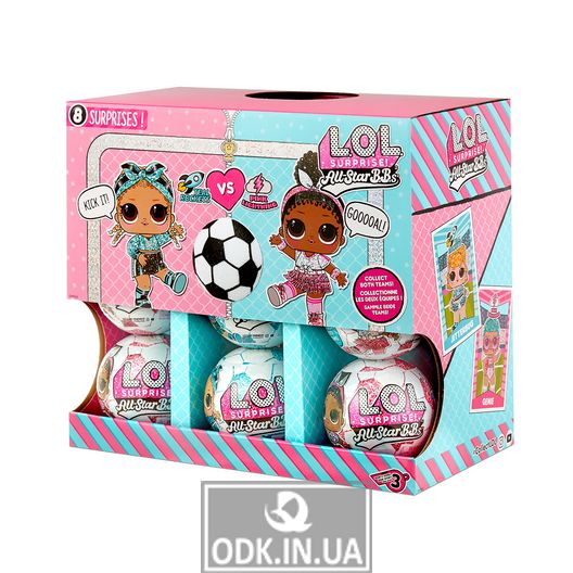 Ігровий набір з лялькою L.O.L. Surprise! - Футболістки
